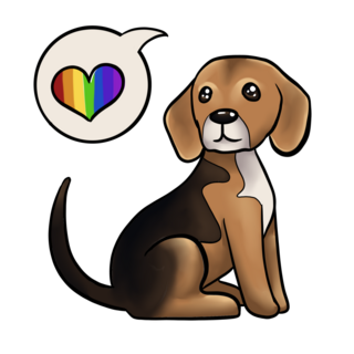 bailey pride sticker