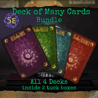 Deck of Many Cards - Bundle