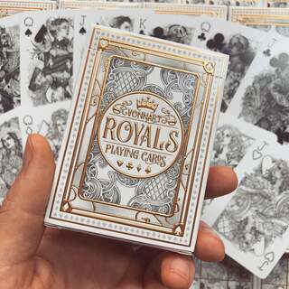 Vonn "Royals" Illustrated Playing Cards