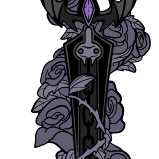 Oblivion Keyblade Regular Sword Pin
