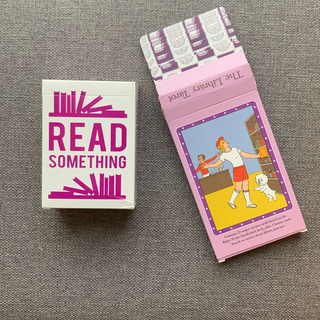 The Library Tarot + Read Something Combo (Sale)