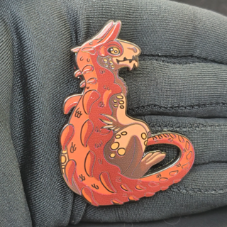 Tarrasque pin