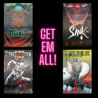 ComixTribe #1 Metal Series Bundle [Get All 4 Books & Save!]