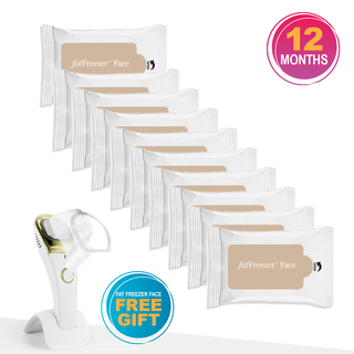 12 MONTH SUPPLY - Fat Freezer Face Protective Pads (100 Pads)