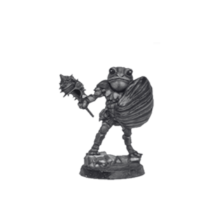 Frog Paladin Miniature