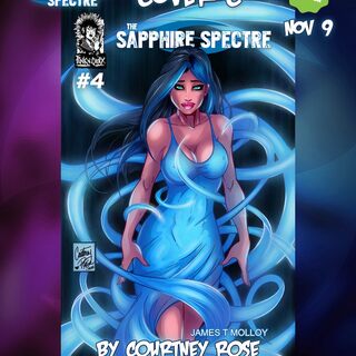 Cover C - Courtney Rose - Sapphire Spectre 4