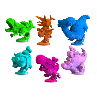 Dodos Riding Dinos: First Race – Miniatures Baby Dinos