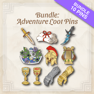 Adventure Loot Pin Bundle (10 Pins)