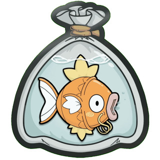 2 Inch Fishbag Lenticular Hard Enamel Pin