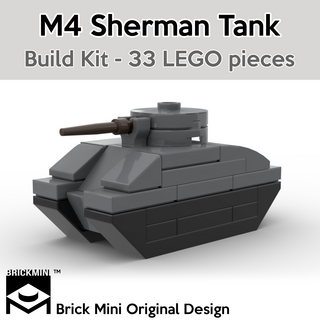 M4 Sherman Tank Build Kit