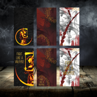 Valkyrie themed digital wallpaper X6