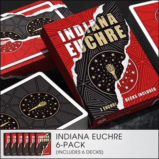INDIANA Euchre 6-Pack