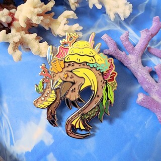 Roaming Reef Leviathan Pin