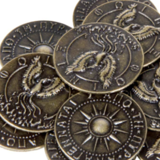 Far Traveler Metallic Coins