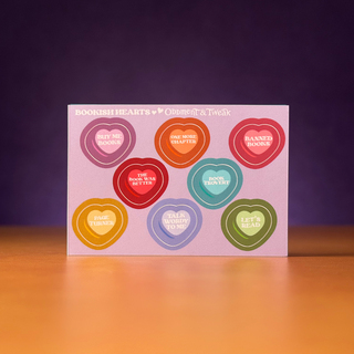 Bookish Hearts Sticker Sheet