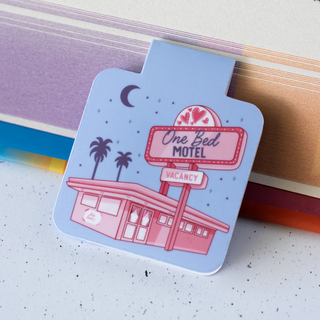 One Bed Motel - Magnetic Bookmark