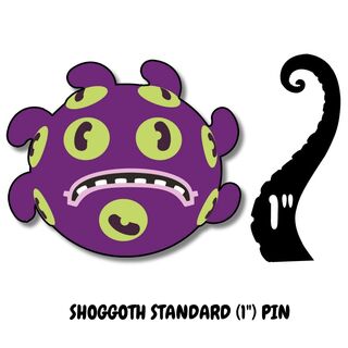 Shoggoth Standard (1") Enamel Pin