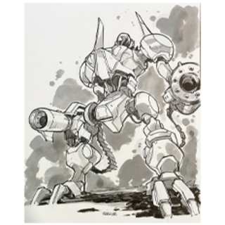 Original Art - Battle Mech