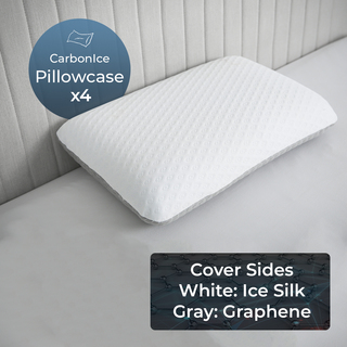 4 PACK - CarbonIce Pillow Cover  --  FREE US SHIPPING