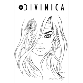 Divinica 2: Veiled Nokomis Lineart Edition