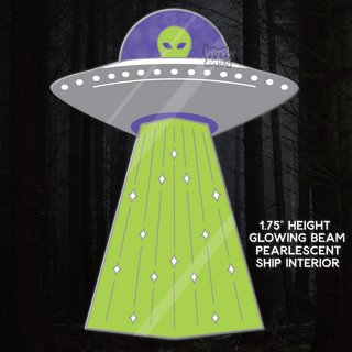 UFO Enamel Pin