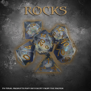 Rocks Dice Set