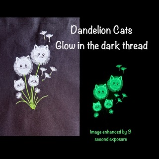 Glow dandelion banner