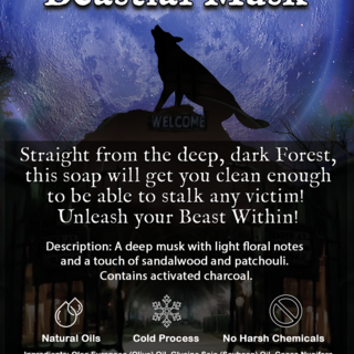 Slaughterville Soap: Beastial Musk