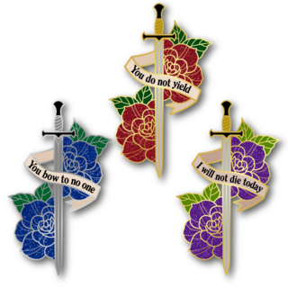 Blades of Defiance Pin (OG Colors)