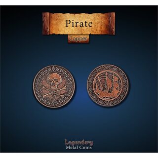Pirate Copper Coins