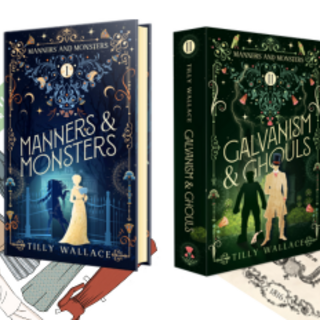Manners and Monsters special edition hardcovers