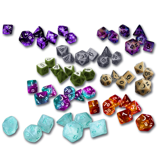 1 set of dice (choose)