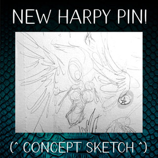 Harpy Pin *New Design*