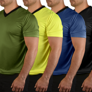 EARLY BIRD - ActiCool V-Neck T-Shirt