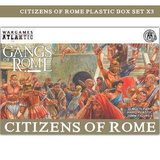 3x Citizens of Rome Plastic Box set