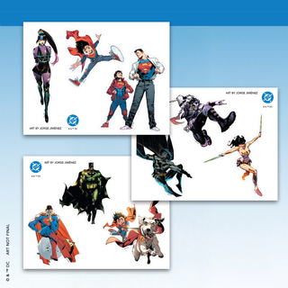 DC Art of Jorge Jimenez Sticker Set