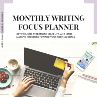 Monthly Writing Focus Planner - PDF