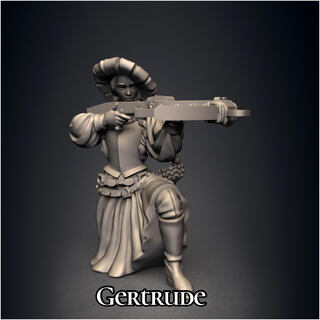 Gertrude, Blackhearts Infantry.
