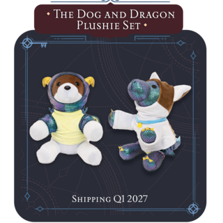 The Dog and the Dragon Plushie Set