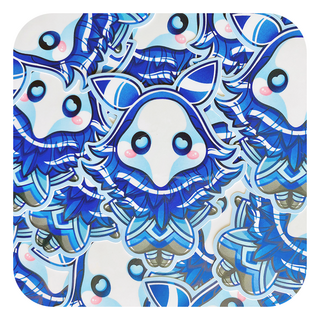 Genshin Impact Abyssal Mage Hydro Waterproof Glossy Sticker