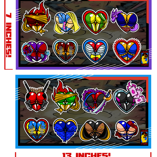 Your Choice of X-Series Sticker Sheet