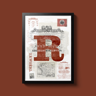 R - 30x40 poster