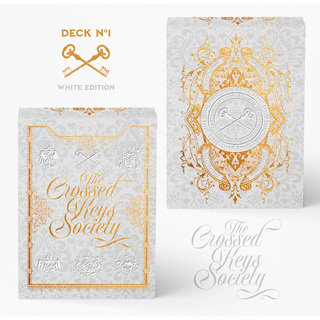 THE CROSSED KEY SOCIETY deck 1 - WHITE