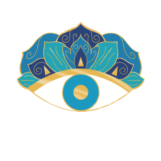 Blue All-Seeing Eye Sticker