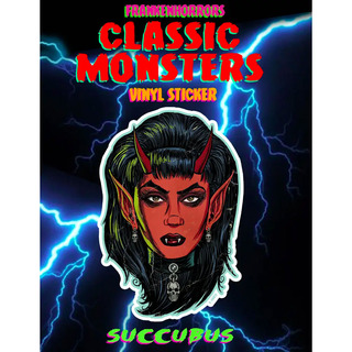 FrankenHorrors SUCCUBUS Sticker