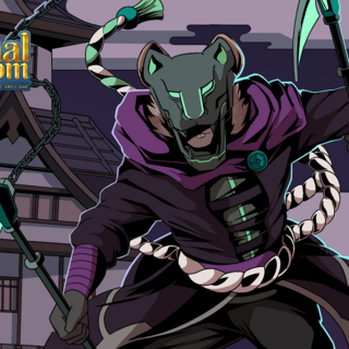 Animal Kingdom Hinata Byakko Playmat