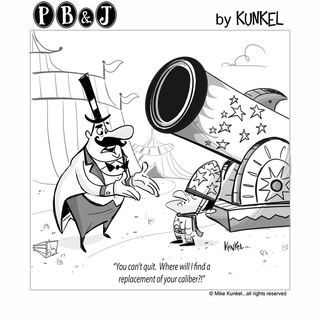 PBandJ 12-Month Cartoon Calendar