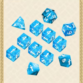 Resin Dice Set