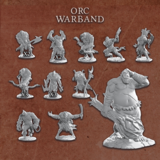 Orc Warband (17 Minis)