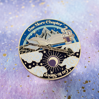 One More Chapter Spinner Pin